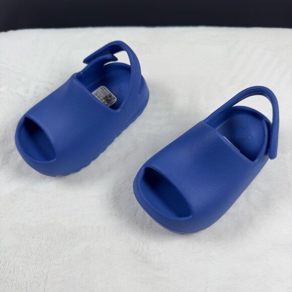 👶 YEEZY Slide Infant 'Azure' - Size 6K (ID4137) - Brand New in Box 🔵 - Picture 4 of 9